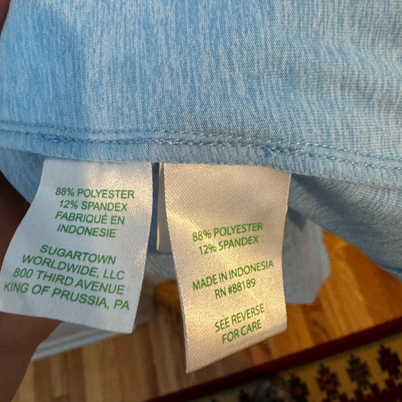 Lilly Pulitzer Light Blue Long Sleeve Dress with Pockets XL - Picture 5 of 6